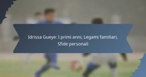 Idrissa Gueye: I primi anni, Legami familiari, Sfide personali