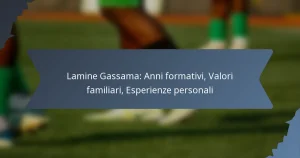 Lamine Gassama: Anni formativi, Valori familiari, Esperienze personali